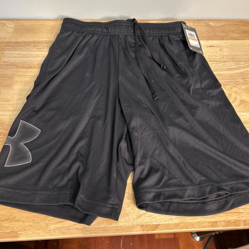 Under Armour 1306443 Men UA Tech Graphic 10" Athletic Training Shorts Black S